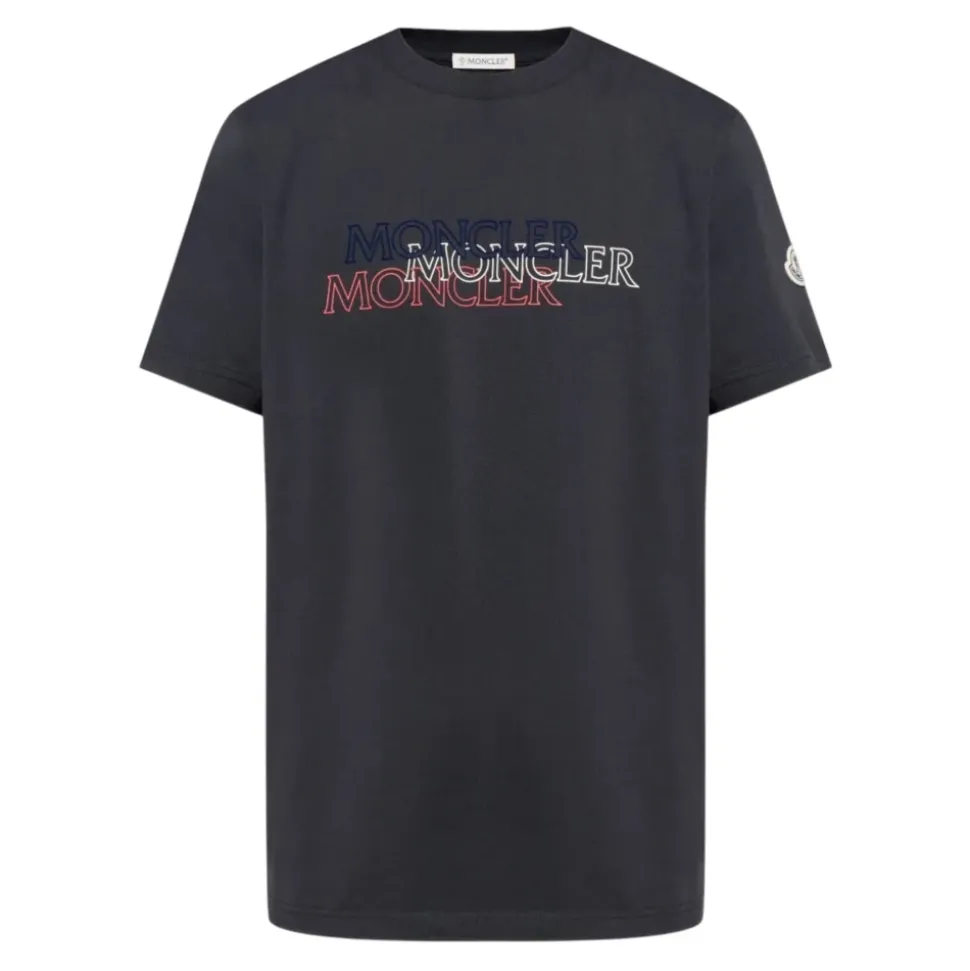 Logo Baumwoll-T-Shirt
