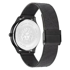 LOGO HALO Edelstahl Uhr