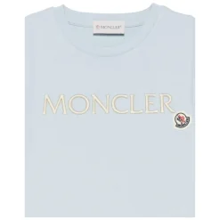 Logo Patch Rundhals T-Shirt