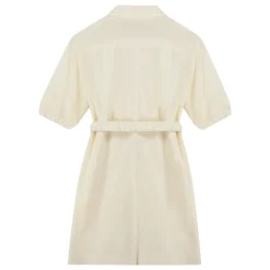 Logo Print Short Sleeve Romper