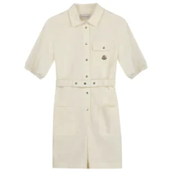 Logo Print Short Sleeve Romper