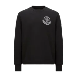 Logo Sweatshirt Schwarz Langarm