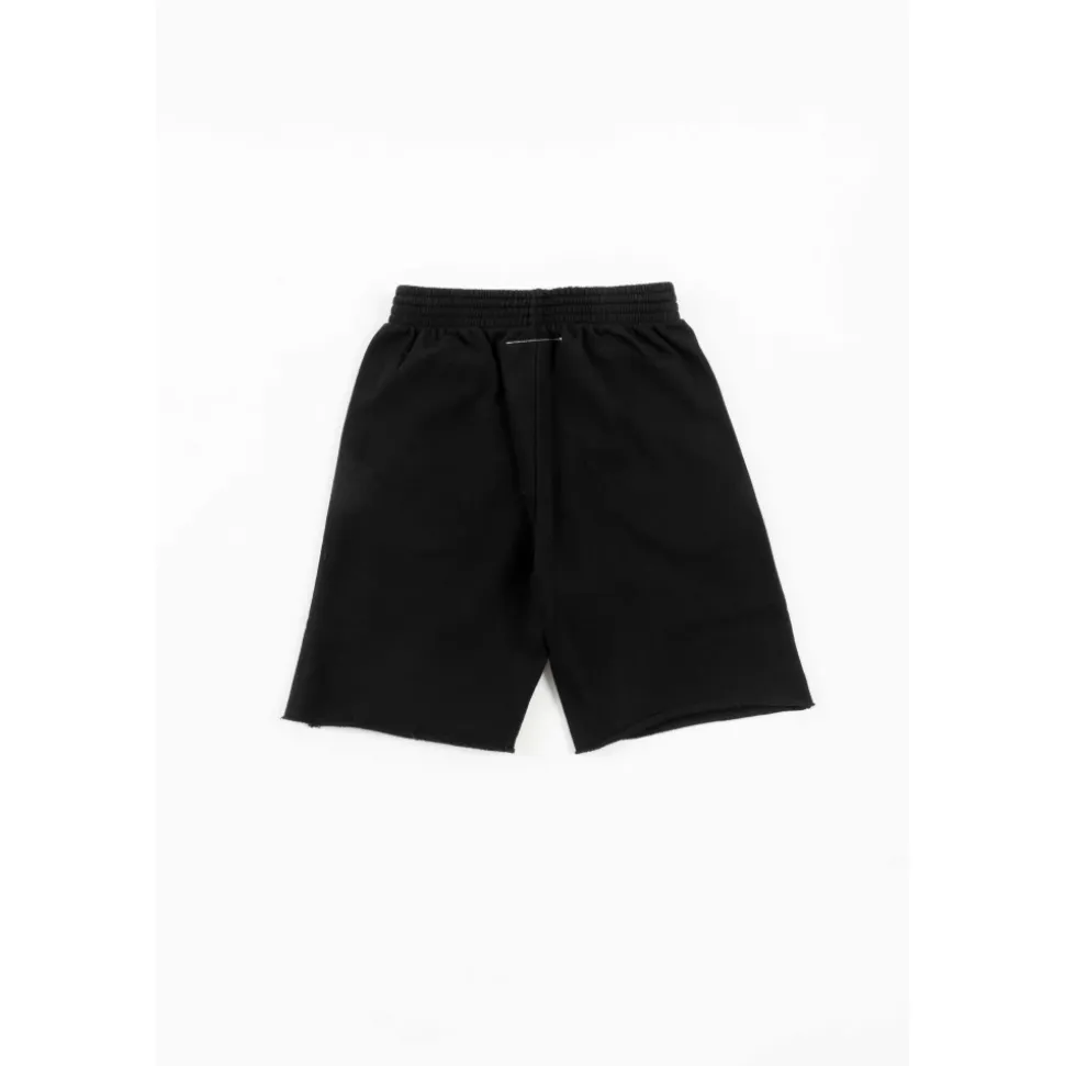 Logo-bestickte Baumwollshorts