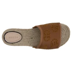 Logo-bestickte Slip-On Espadrilles