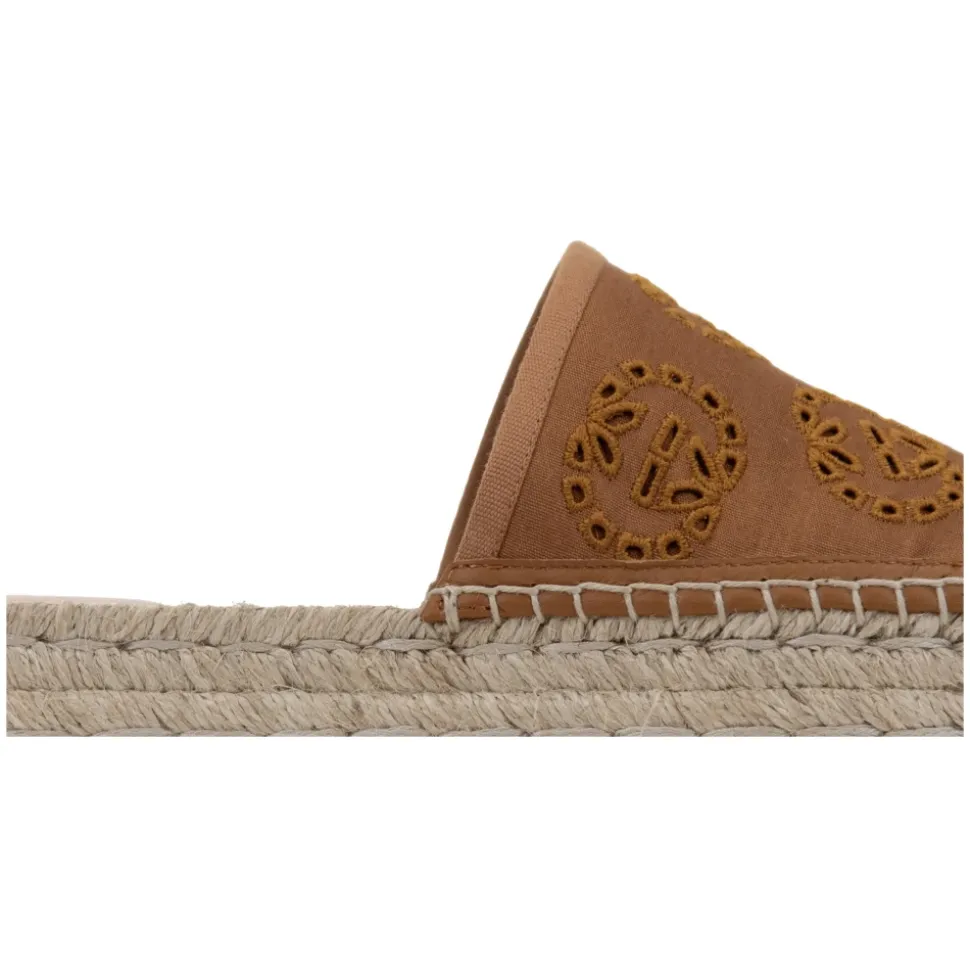 Logo-bestickte Slip-On Espadrilles