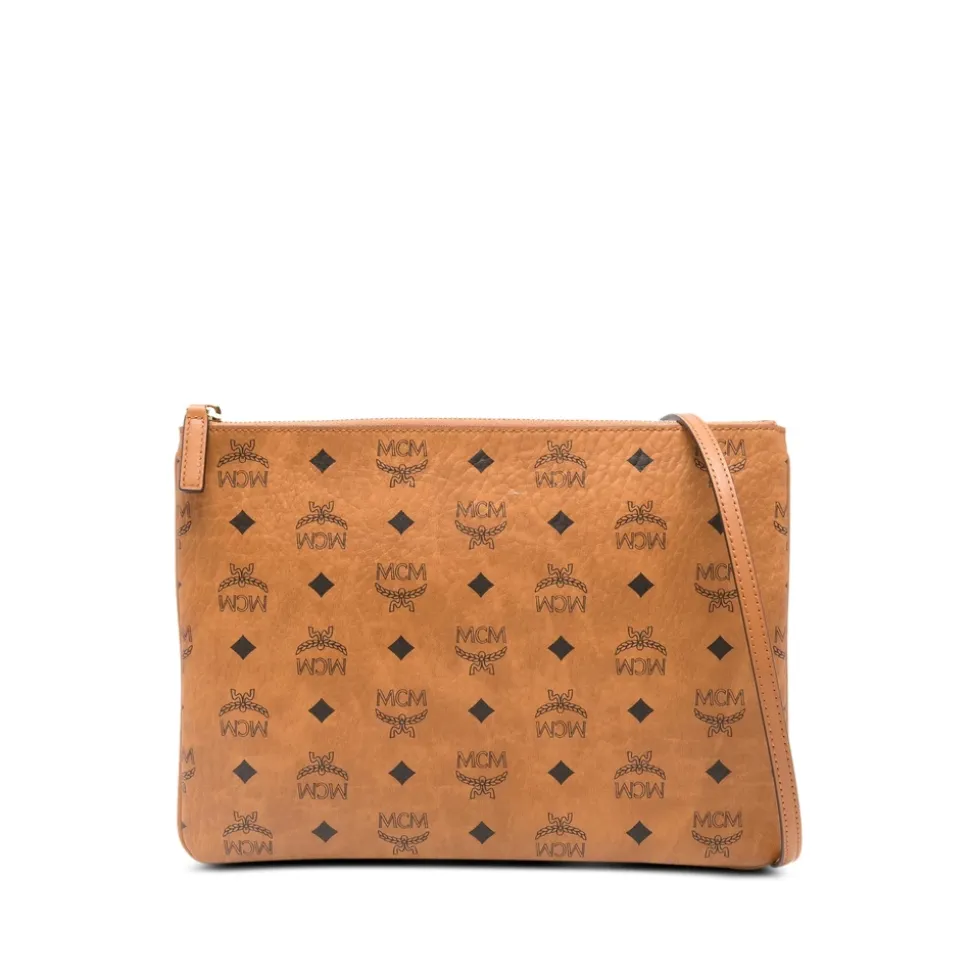 Logo-Muster Clutch