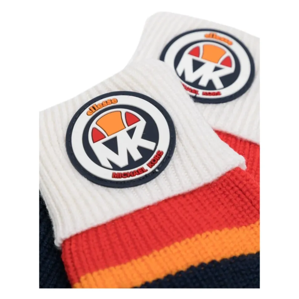 Logo-Strickhandschuhe