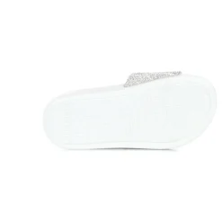 Lord Nermal Slides Rhinestone White