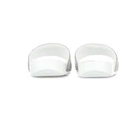 Lord Nermal Slides Rhinestone White