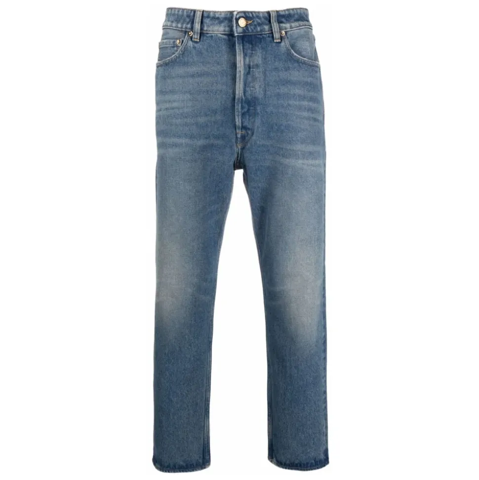 Low Rise Straight Leg Jeans