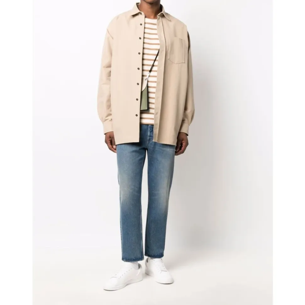 Low Rise Straight Leg Jeans