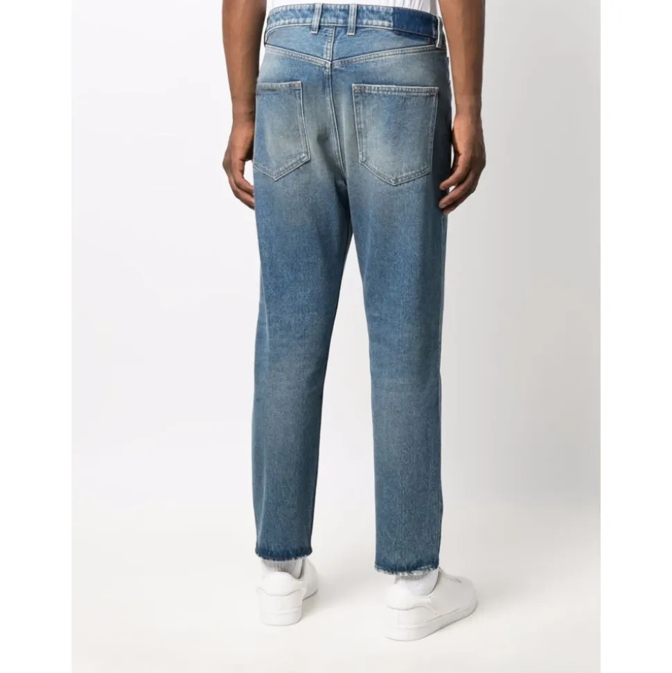 Low Rise Straight Leg Jeans