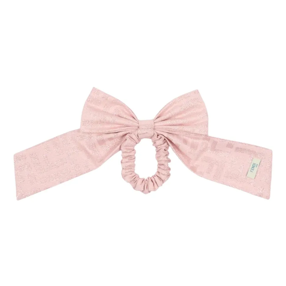 Lurex Bow Scrunchie