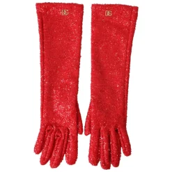 Lurex Fantasia Halblange Handschuhe