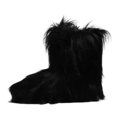 Luxuriöse Faux Fur Mid-Calf Stiefel
