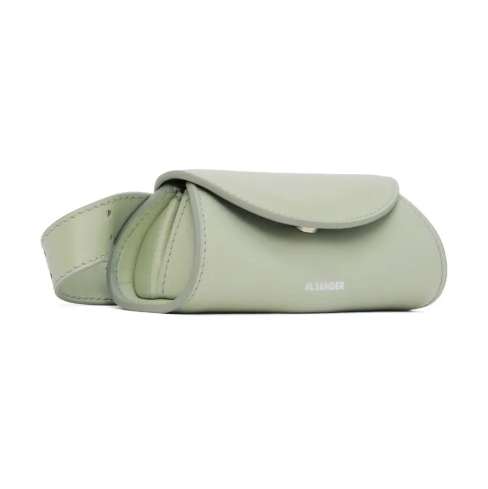 Luxuriöse Grüne Lederhandtasche