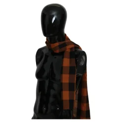Luxuriöser Herrenschal mit Logodetails