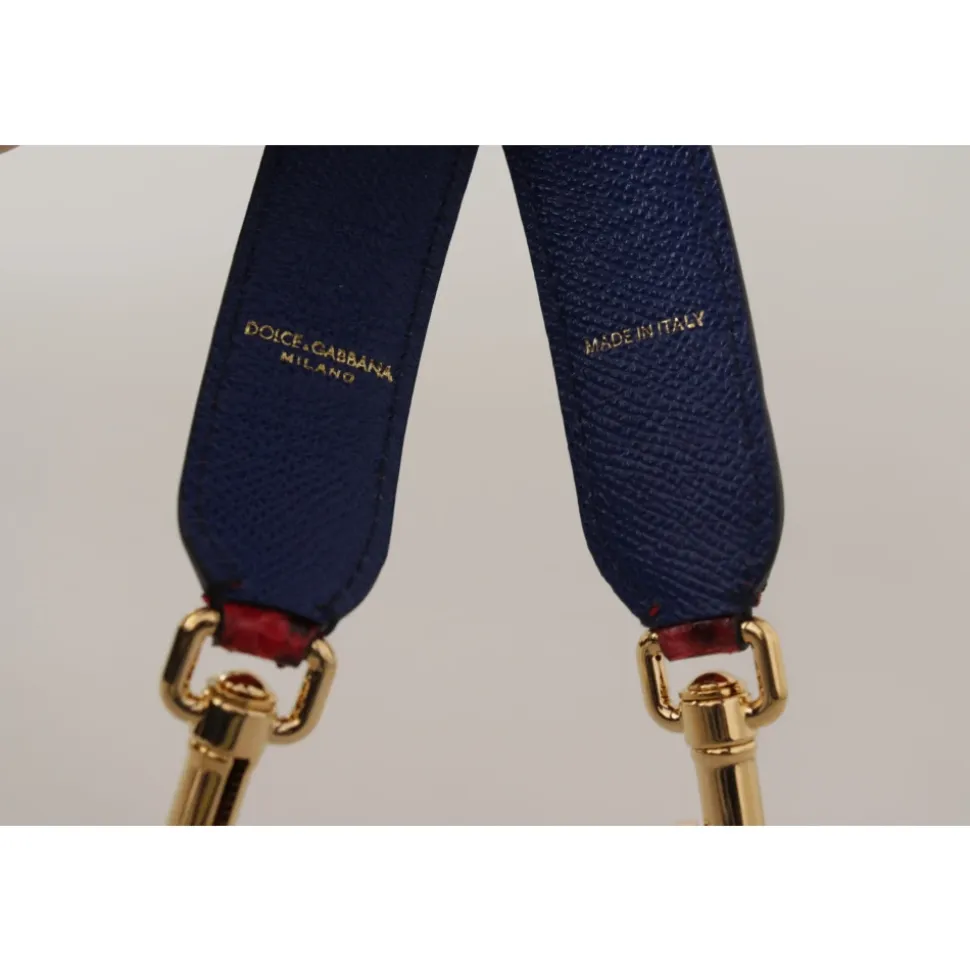 Luxuriöser Roter Python-Leder-Schulterriemen