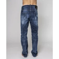 Marineblaue Herrenhose