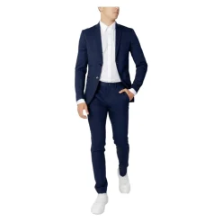 Marineblauer Slim Fit Blazer