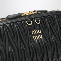 Matelassé Leder Handtasche