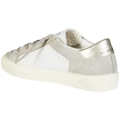 May Leather Dett Suede Glitter Star