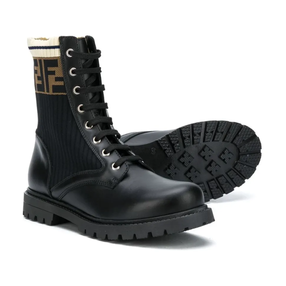 Mädchenschuhe Stiefeletten Schwarz NOOS