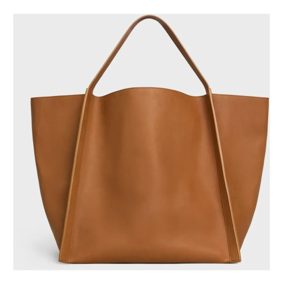 Medium Cube Bag aus geschmeidigem Kalbsleder
