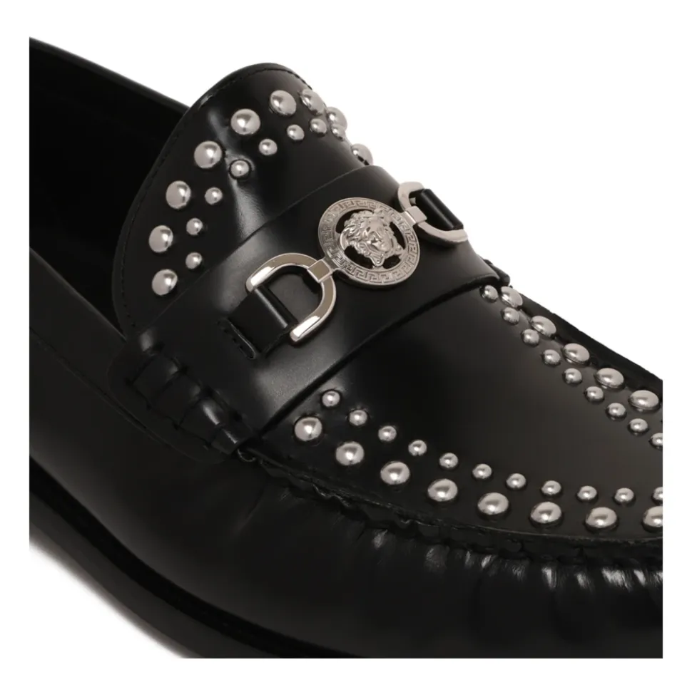Medusa '95 Embellished Loafers