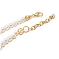 Men's Evil Eye Pearl Necklace