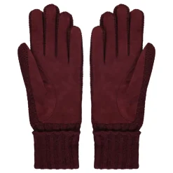 Mesh and Leather Gloves