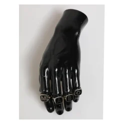 Messing-Buchstaben-Verstellbarer Ring-Set