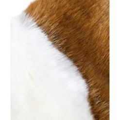 Mid Arm Length Knitted Fur Gloves