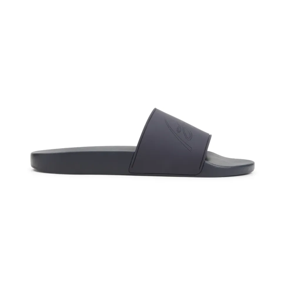 Midnight Blue Pool Slide Sandalen
