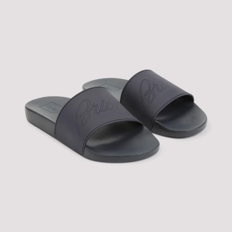 Midnight Blue Pool Slide Sandalen