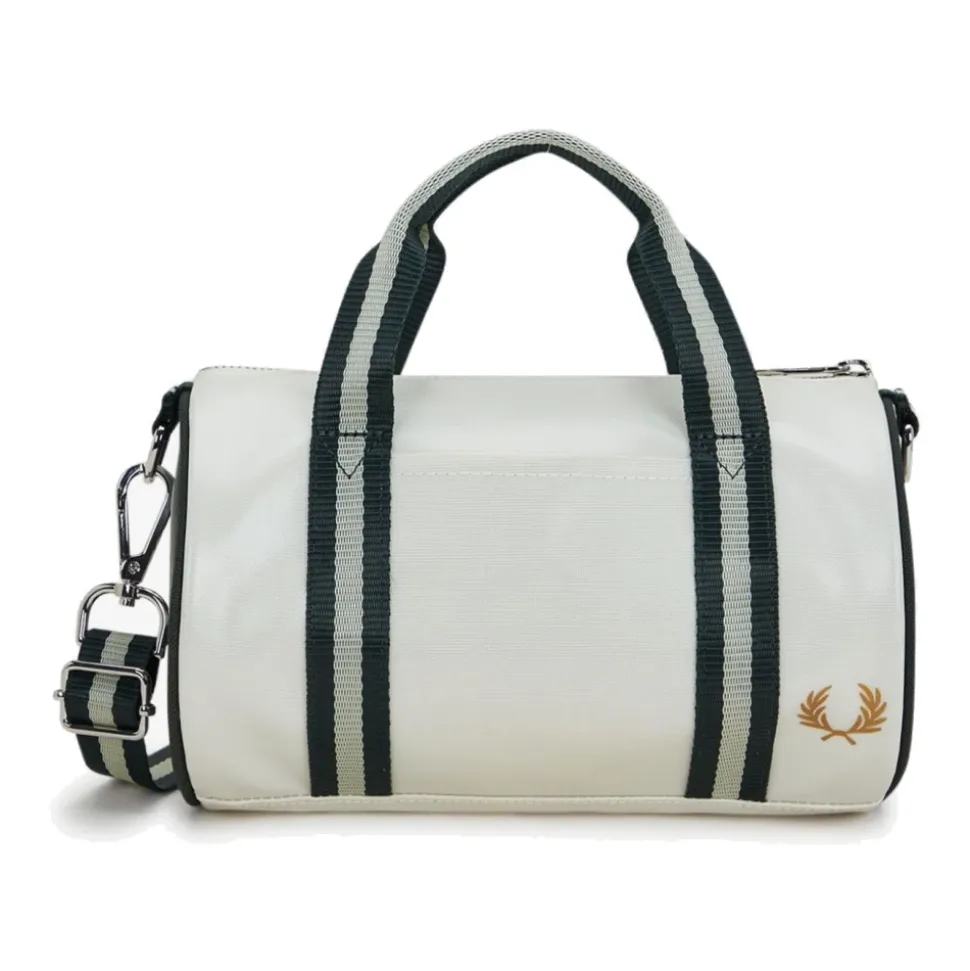 Mini Barrel Tasche Ecru Night Green