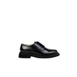 Minimalistischer Leder Derby Schuh