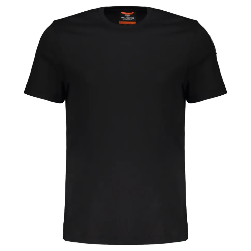 Minimalistisches Schwarzes T-Shirt für Jeden Tag