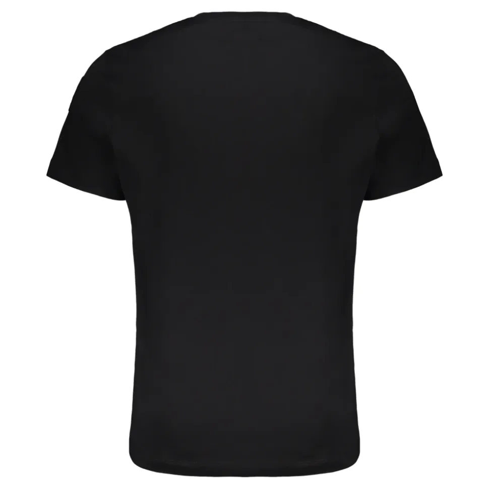 Minimalistisches Schwarzes T-Shirt für Jeden Tag