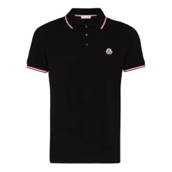 Moncler T-Shirts und Poloshirts Schwarz