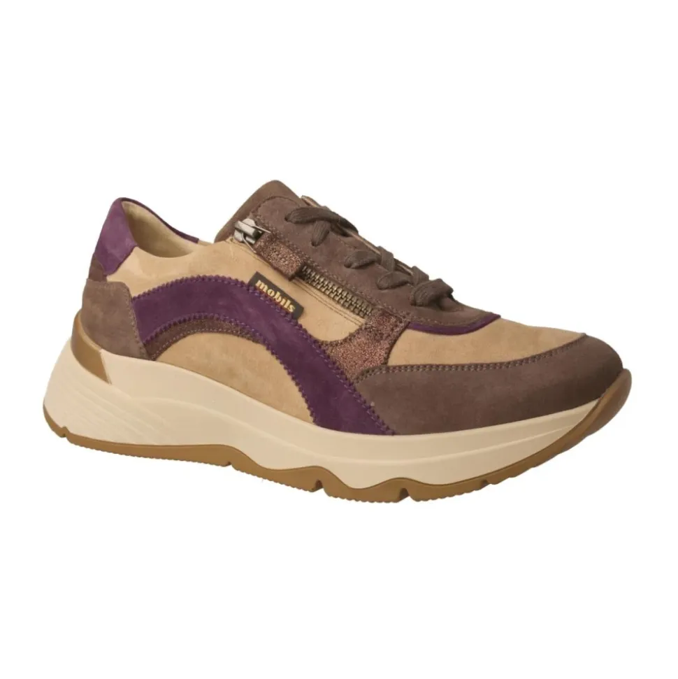 Multicolor Wildleder Damen Freizeitschuh Laonie