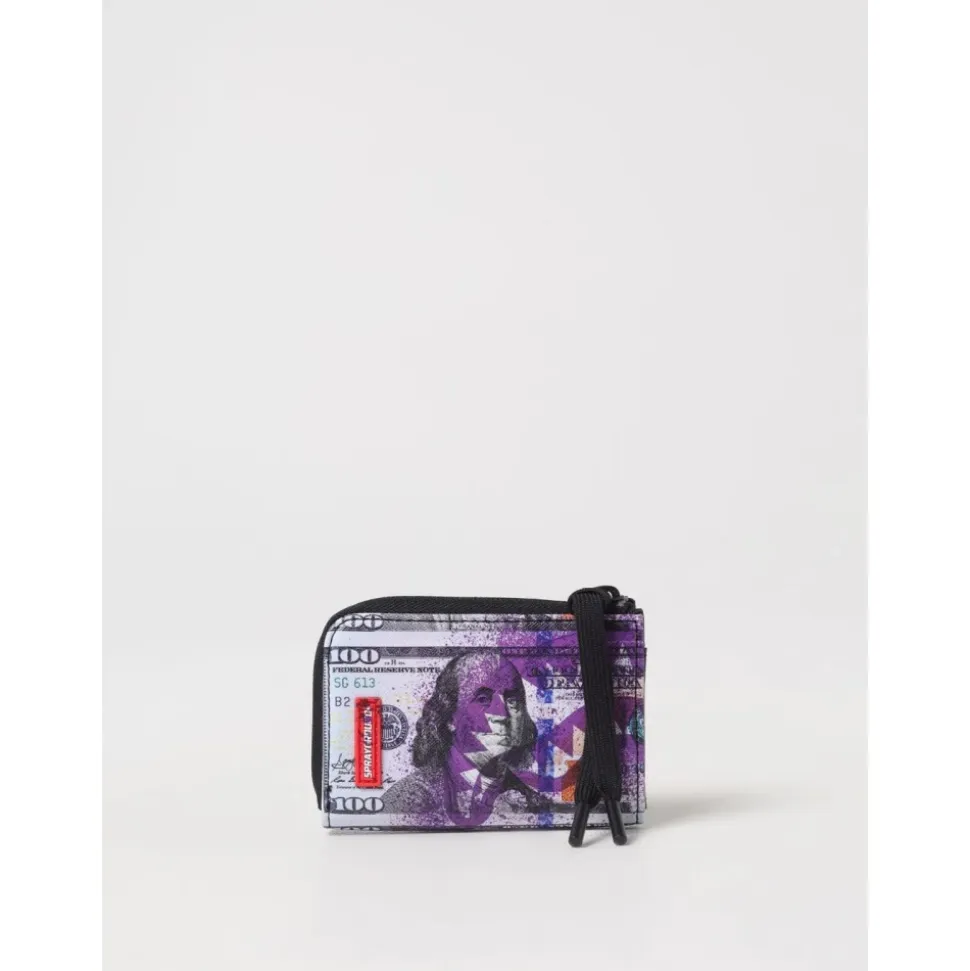 Multicolor Zip Wallet