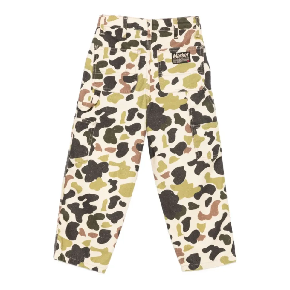 MultiColour Camouflage Print Kinder Jeans