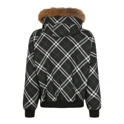 Multicolour Check Bomber Jacket