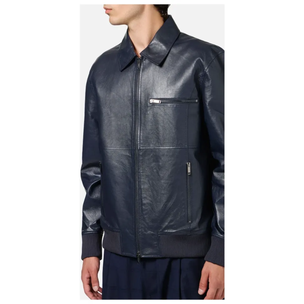 Nappa Bomber Short Jacket