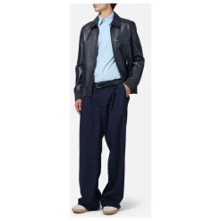 Nappa Bomber Short Jacket