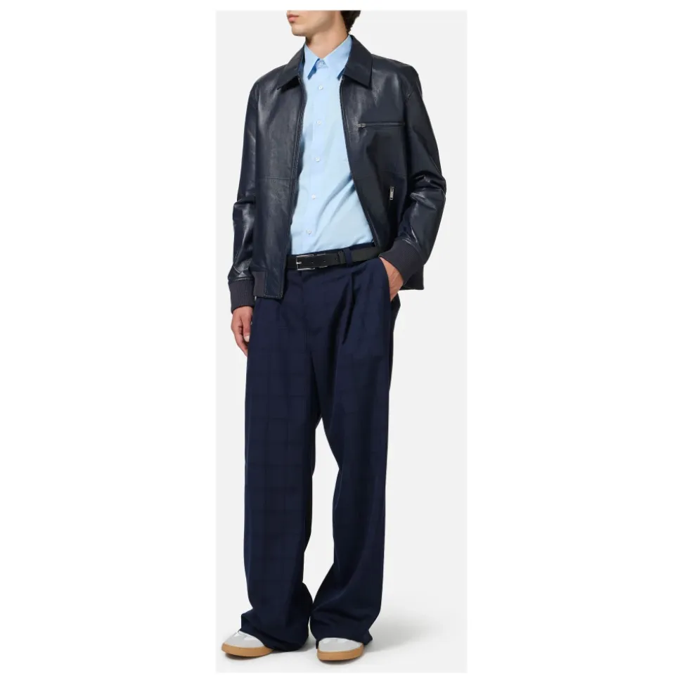 Nappa Bomber Short Jacket