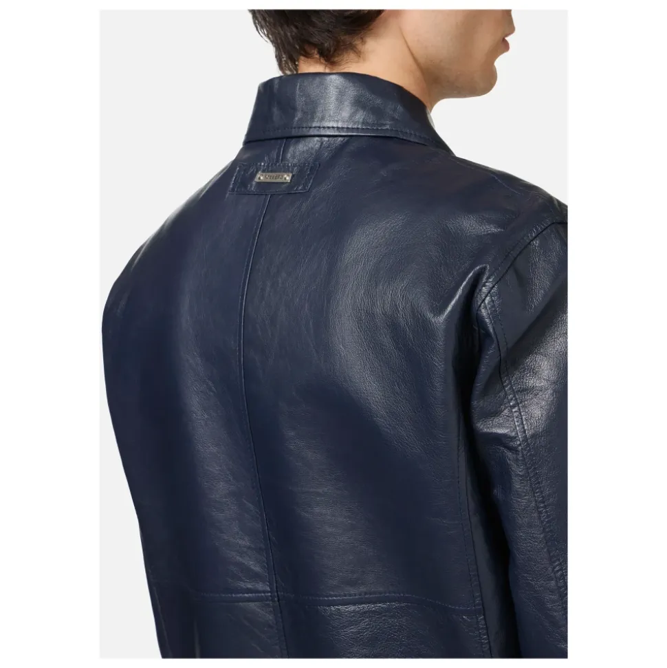 Nappa Bomber Short Jacket