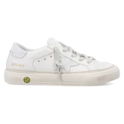 Nappa Leder Sneakers mit weißem Stern