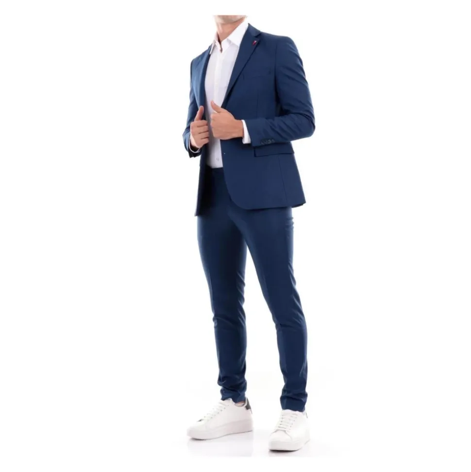 Navy Blue Slim Fit Anzug